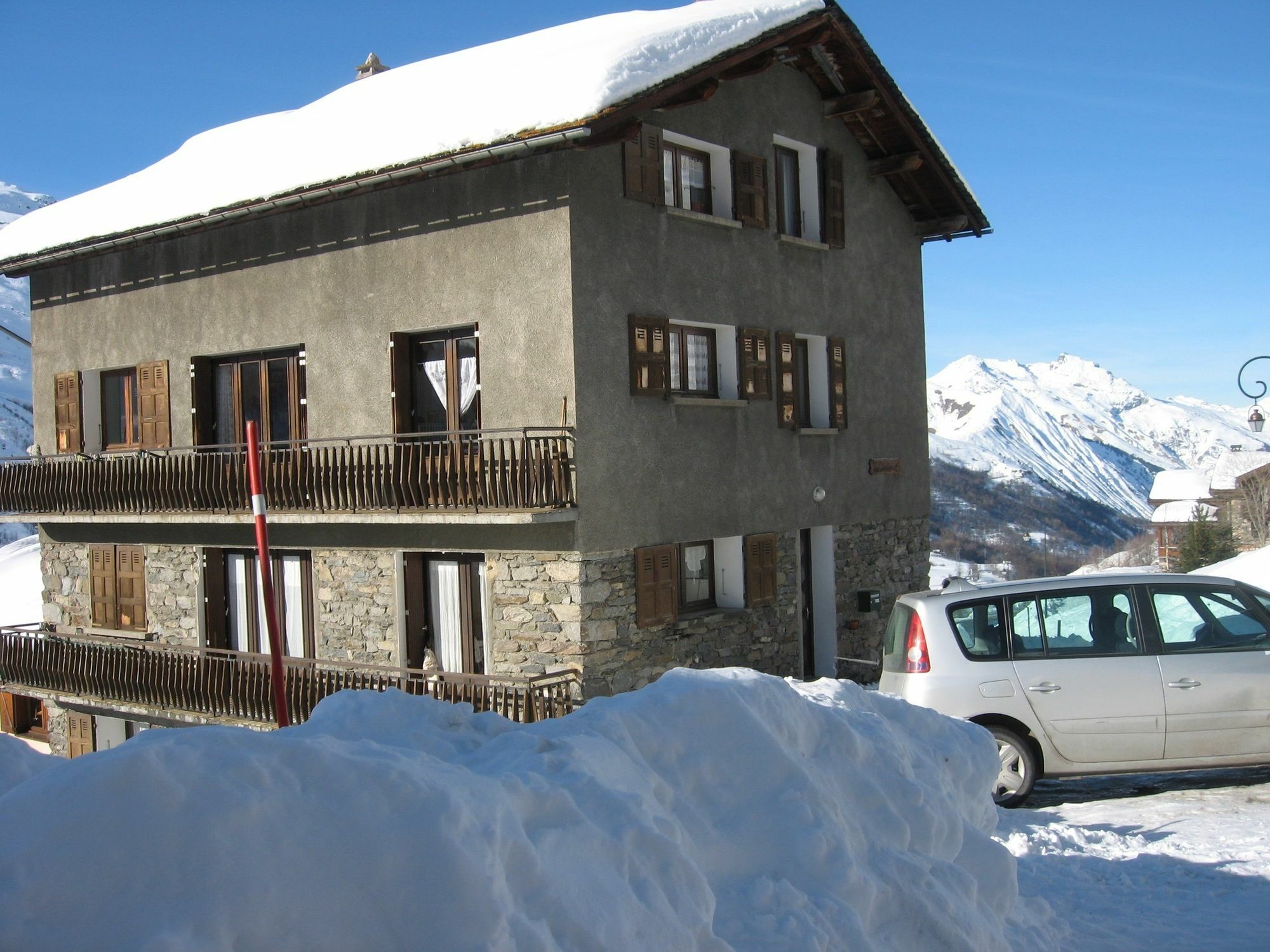 Apartment With 2 Rooms In Les Menuires, With Wonderful Mountain View - Saint-Martin-de-Belleville Zewnętrze zdjęcie