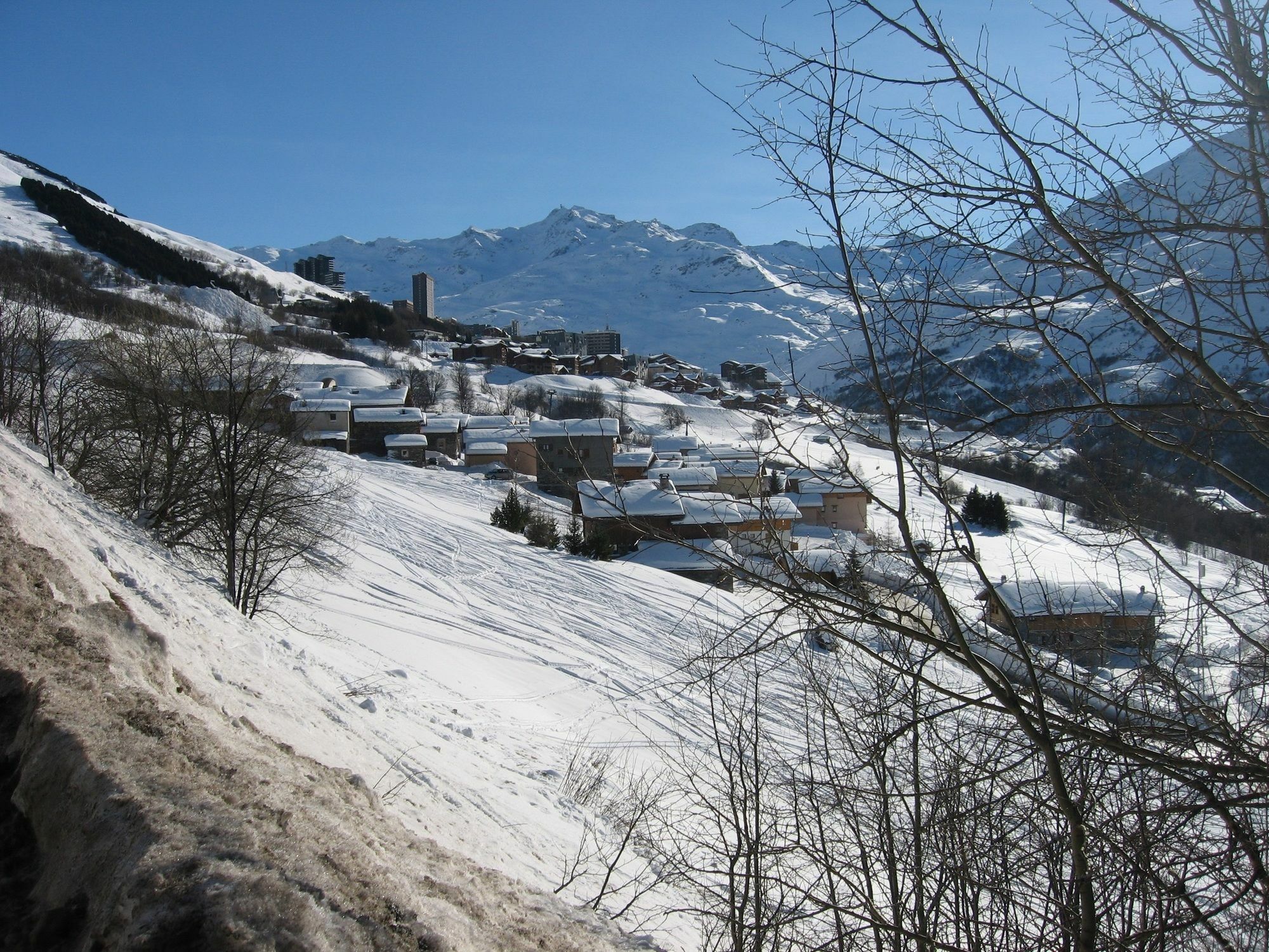 Apartment With 2 Rooms In Les Menuires, With Wonderful Mountain View - Saint-Martin-de-Belleville Zewnętrze zdjęcie